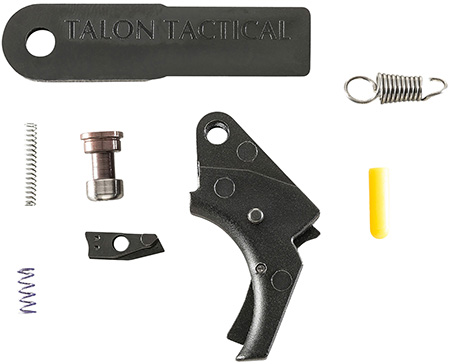 Apex Tactical 100026 Action Enhancement  Black Curved Trigger Drop-In Fits S&W M & P