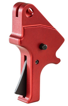 Apex Tactical 100055 Forward Set Sear  &  Trigger Kit Red Flat Trigger Fits S&W M & P