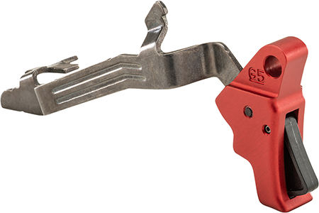 Apex Tactical 102151 Action Enhancement  Red Drop-In Trigger Fits Compatible w/Gen5 Glock 17/19/19x/26/34/45