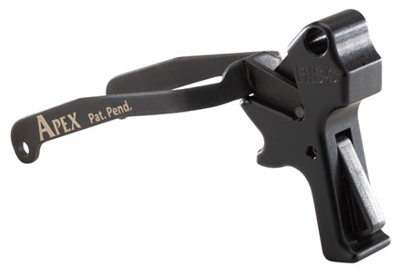 Apex Tactical 119113 Action Enhancement  Black Drop-In Trigger Fits FN FNS Compact