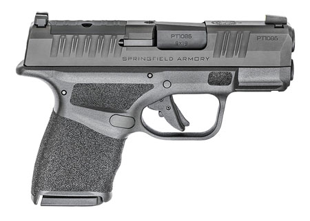 Springfield Armory HC9319BOSP Hellcat OSP Micro Compact 9mm Luger 13+1 3" Black Melonite Steel Barrel  &  Optic Ready/Serrated Slide, Black Polymer Frame w/Picatinny Rail, Adaptive Texture Grip