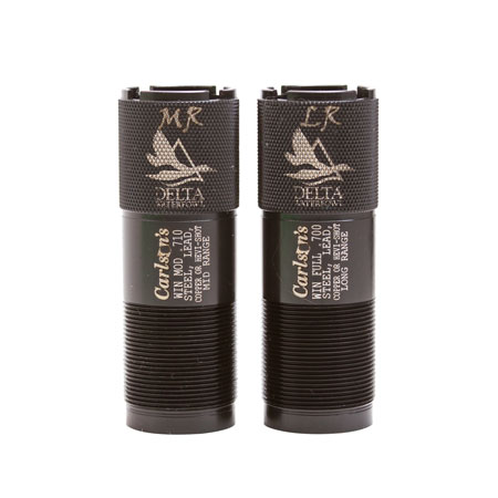 Carlson's Choke Tubes 07470 Delta Waterfowl  Winchester 12 Gauge Mid/Long Range Extended 17-4 Stainless Steel