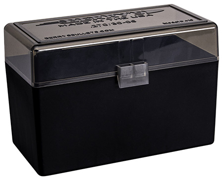 Berry's 32019 Ammo Box  270Win/30-06Springfield Smoke/Black Polypropylene 50rd