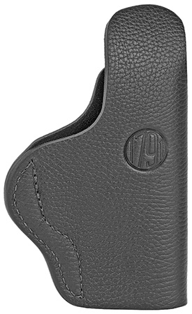 1791 Gunleather SCH4NSBL SCH  IWB Size 04 Night Sky Black Leather Belt Clip Compatible w/Glock 17/S&W M & P Shield/Springfield XD Left Hand
