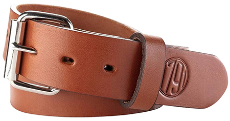 1791 Gunleather BLT013438CBRA 01  Gun Belt Classic Brown Leather 34/38 1.50" Wide Buckle Closure