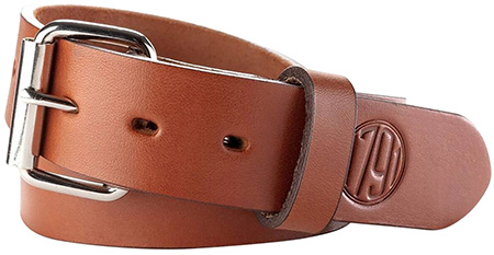 1791 Gunleather BLT013842CBRA 01  Gun Belt Classic Brown Leather 38/42 1.50" Wide Buckle Closure