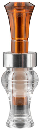 Echo Calls 77806 Timber Bourbon  &  Water Double Reed Mallard Sounds Attracts Ducks Brown/Clear Polycarbonate