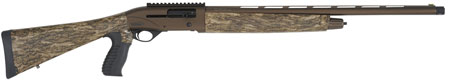 TriStar 24151 Viper G2 Turkey 12 Gauge 3" 5+1 24" Barrel, Bronze Cerakote Receiver, Mossy Oak Bottomland Fixed Pistol Grip Stock, Includes 4 MobilChoke