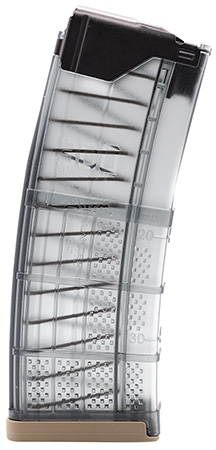 Lancer 428001 L5AWM  Smoke Detachable 30rd 300 Blackout for AR-15