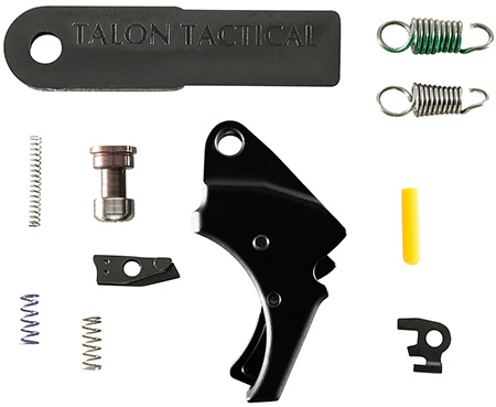 Apex Tactical 100167 Forward Set Sear  &  Trigger Kit Curved Trigger with 3-4 lbs Draw Weight for S&W M & P 2.0 Right