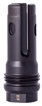 Rugged Suppressor FH003 R3L Flash Mitigation System Black with 5/8"-24 tpi Threads  &  2.60" OAL for 7.62mm Radiant762, Surge762, Razor762  &  Micro30 Suppressors