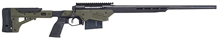 Savage Arms 57554 Axis II Precision 270 Win 5+1 22", Matte Black Barrel/Rec, OD Green Adjustable MDT Aluminum Chassis, Polymer Grip
