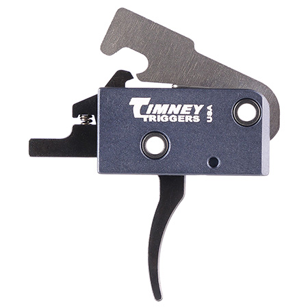 Timney Triggers IMPACT Impact AR Curved Trigger with 3 lbs Draw Weight  &  Black Finish for AR-Platform