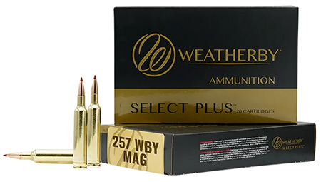 Weatherby H257110ELDX Select Plus  257WthbyMag 110gr Hornady ELD-X 20 Per Box/10 Case