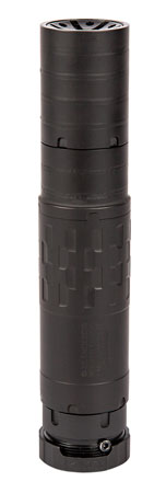 SilencerCo SU4735 Omega 36M 36 Cal 1.57" Diameter Black Cerakote Titanium/Stainless Steel