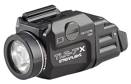 Streamlight 69424 TLR-7X Gun Light  Black Anodized 500 Lumens White LED