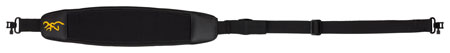 Browning 12201399 Big Game  Black Neoprene Adjustable Rifle/Shotgun