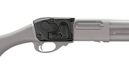 Crimson Trace 0181401 LaserSaddle  Remington 870/Tac-14, Green Laser