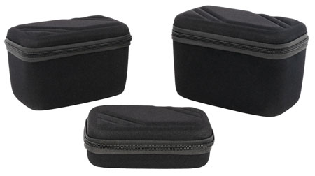 US PeaceKeeper P25020 Gear/Ammo Case  Black EVA Denier Nylon *Set of 3