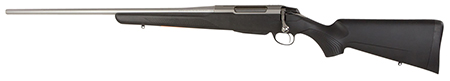 Tikka JRTXB416 T3x Lite 308 Win 3+1 22.40" Stainless Steel Barrel, Stainless Drilled  &  Tapped Stainless Steel Receiver, Black Fixed Synthetic Stock Left Hand
