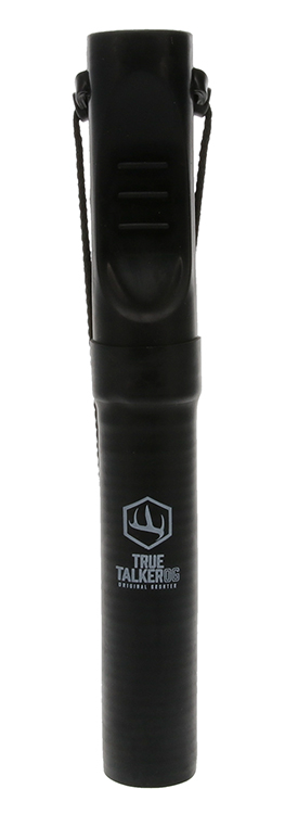 Hunters Specialties 100145 True Talker OG Open Call Attracts Deer, 5 Deer Vocalizations, Mature/Young Buck Grunts, Doe/Fawn Bleats  &  Aggressive Buck Growl, Black Rubber
