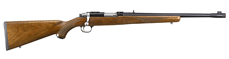 Ruger 7416 77/44  44 Rem Mag 4+1 18.50" Threaded Barrel, Blued Alloy Steel, Integral Scope Mount On A Solid Steel Receiver, American Walnut Stock