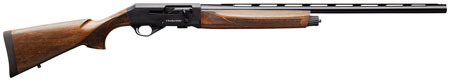 Charles Daly 930202 601  12 Gauge 4+1 3" 28" Vent Rib Barrel, Black Anodized Aluminum Receiver, Checkered Wood Stock  &  Forend, Includes 5 Choke Tubes