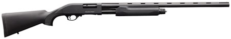 Charles Daly 930198 301  Full Size 12 Gauge Pump 3" 4+1 28" Black Vent Rib Barrel, Matte Black Aluminum Grooved Receiver, Fixed Black Synthetic Stock, Beretta/Benelli Mobil Choke Tube System