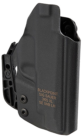 Sig Sauer HOL365XLAPXLH Tactical  IWB Black Polymer Belt Clip Fits Sig P365XL Left Hand