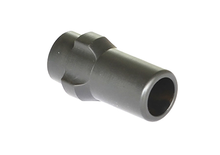 Griffin Armament 3L1228 3-Lug  9mm Luger 1/2"-28 tpi 17-4 Stainless Steel Black Melonite QPQ