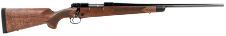 Winchester Repeating Arms 535203289 Model 70 Super Grade 6.5 Creedmoor Caliber with 4+1 Capacity, 22" Barrel, High Polished Blued Metal Finish  &  Satin Fancy Walnut Stock Right Hand (Full Size)