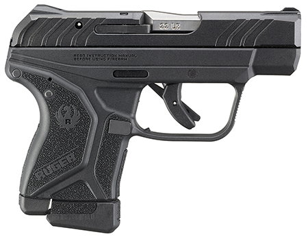 Ruger 13705 LCP II  22 LR 10+1 2.75" Satin Stainless Barrel, Black Oxide Serrated Slide  &  Textured Polymer Frame/Grip, Lite Rack System