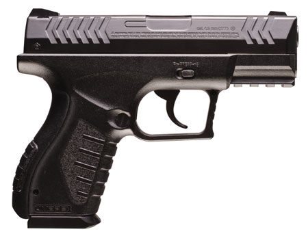 Umarex USA 2254804 XBG  CO2 177 BB 19+1 4.25" Black Polymer Grips