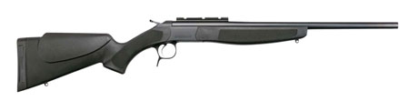CVA CR4817 Scout  Full Size 350 Legend 1rd 20" Matte Blued Single Shot Barrel, Matte Blued Steel Receiver w/DuraSight Rail, Black Fixed Synthetic Stock, Ambidextrous