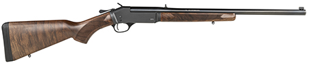 Henry H015450 Single Shot  450 Bushmaster Caliber with 1rd Capacity, 22" Barrel, Overall Blued Metal Finish  &  American Walnut Stock, Right Hand (Full Size)