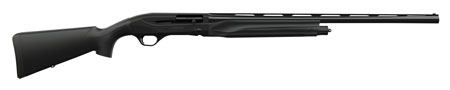 Retay USA GORBLK26 Gordion Waterfowl Inertia Plus 12 Gauge with 26" Deep Bore Drilled Barrel, 3" Chamber, 4+1 Capacity, Matte Black Anodized Metal Finish  &  Black Synthetic Stock Right Hand (Full Size)
