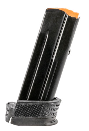 FN 20100379 509 Compact 15rd Detachable w/Mag Sleeve 9mm Luger Black Steel