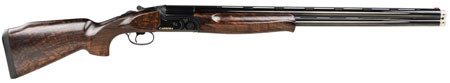 F.A.I.R. FRDC431228 Carrera Giovane Full Size 12 Gauge Break Open 3" 2rd 28" Black Over/Under Vent Rib Barrel, Black Stainless Steel Receiver, Monte Carlo Opta Wood Stock, Right Hand