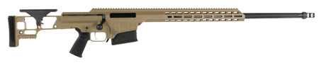 Barrett 18503 MRAD  338 Lapua Mag 26" 10+1 Flat Dark Earth Cerakote Flat Dark Earth Fixed Adjustable Comb Stock Black Polymer Grip Right Hand