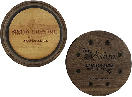 Woodhaven WH087 Ninja  Friction Call Attracts Turkeys Natural Crystal/Wood