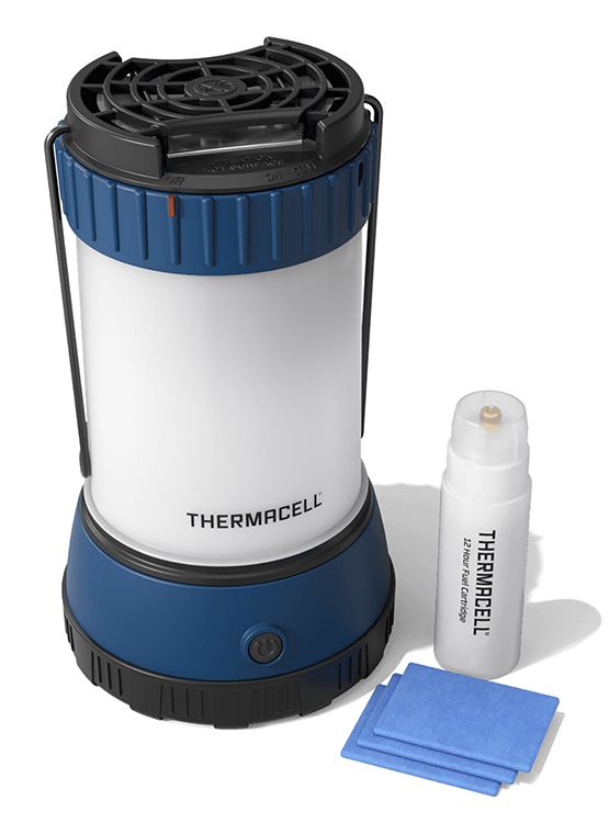 Thermacell MRCLE Scout Lantern Camp Blue Effective 15 ft Odorless Scent Repels Mosquito Effective Up to 12 hrs
