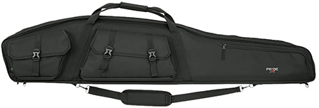 Tac Six 10949 Velocity Rifle Case 55" Black Endura w/ 600D Polyester  &  Lockable Zipper