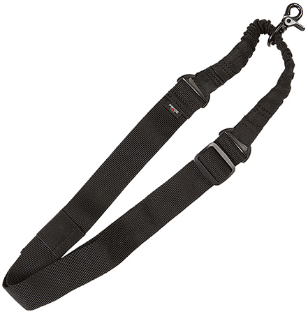 Tac Six 8910 Citadel Single Point Sling Black Webbing 42"-54" OAL Bungee MSR