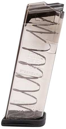 ETS Group GLK23 Pistol Mags  13rd 40 S&W Compatible w/Glock 23/27 Clear Polymer