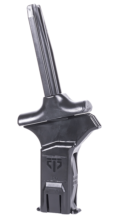 ETS Group ETSCAM380 C.A.M Mag Loader Double  &  Single Stack Style made of Polymer with Black Finish for 380 ACP Pistols