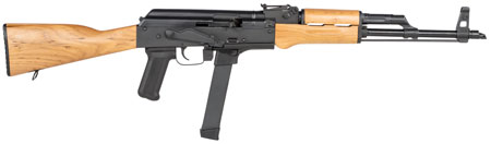 Century Arms RI3765N WASR  9mm Luger 33+1 16.25" Black Receiver Hardwood Stock Black Polymer Grip Right Hand