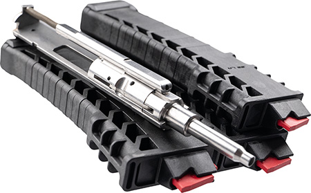 CMMG 22BA651 Bravo  Compatible w/ 5.56/ .223 AR Platform Rifles 22 LR 25rd Includes 3 Magazines