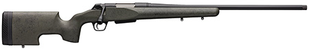Winchester Guns 535732290 XPR SR 308 Win Caliber with 3+1 Capacity, 22" Threaded Barrel, Black Perma-Cote Metal Finish  &  Black Webbed Green Grayboe Renegade Long Range Stock Right Hand (Full Size)