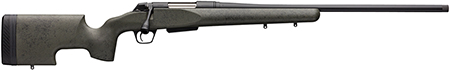 Winchester Guns 535732294 XPR SR 6.5 PRC Caliber with 3+1 Capacity, 22" Threaded Barrel, Black Perma-Cote Metal Finish  &  Black Webbed Green Grayboe Renegade Long Range Stock Right Hand (Full Size)