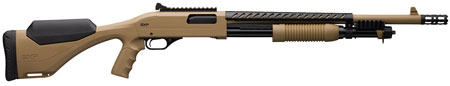 Winchester Repeating Arms 512410395 SXP Extreme Defender 12 Gauge 3" 18" 5+1 Flat Dark Earth Rec/Barrel Flat Dark Earth Fixed Pistol Grip with Adjustable Comb Stock